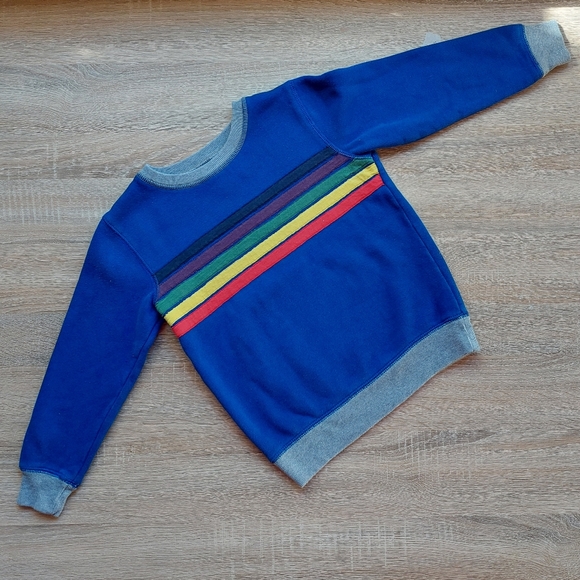 Mini Boden guc stripey sweatshirt 6-7 years - Picture 9 of 16